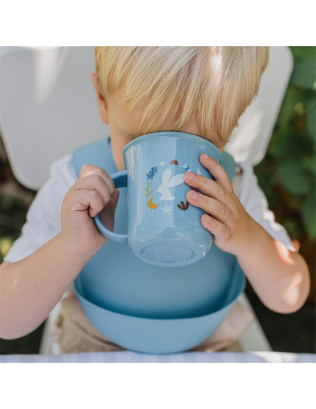 Suavinex Bavoir en silicone bleu 4m+ dans Bavoir chez Baby And Mom Maroc