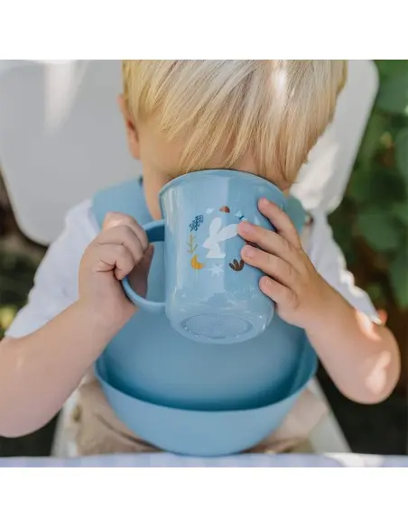 Suavinex Bavoir en silicone bleu 4m+ Bavoir - Suavinex Maroc