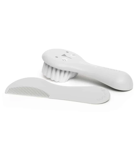 Suavinex brush and comb set for baby - Grey 2
