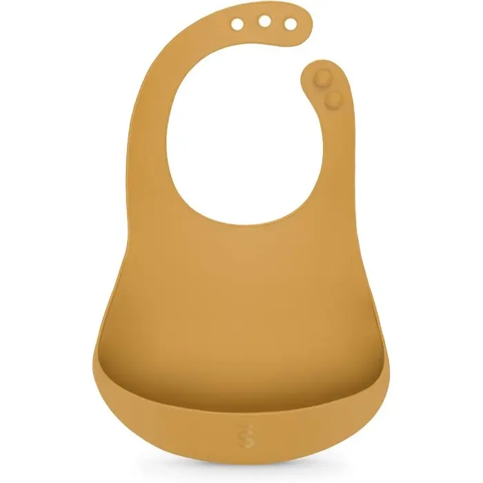 Suavinex Lot de 2 Bavoirs Silicone Imperméables Faciles à