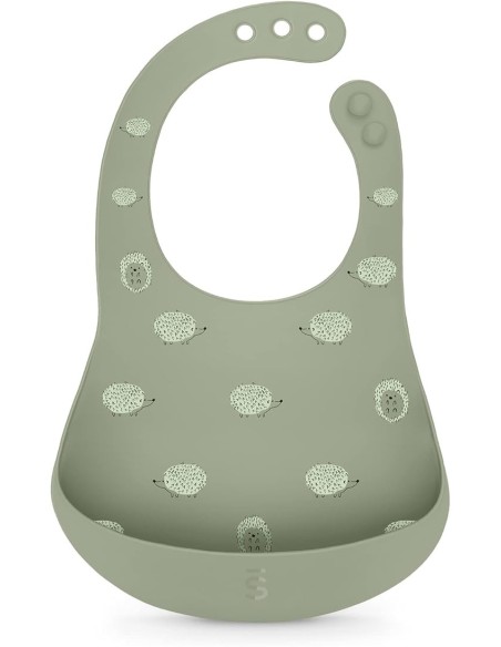 Suavinex Lot de 2 Bavoirs Silicone Imperméables Faciles à