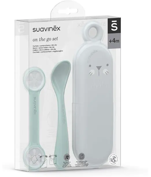 Suavinex Set Couverts On The Go. 2