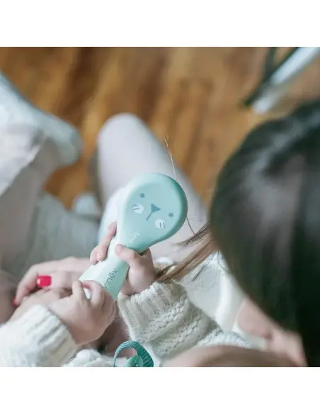 Suavinex set brosse et peigne pour bébés vert