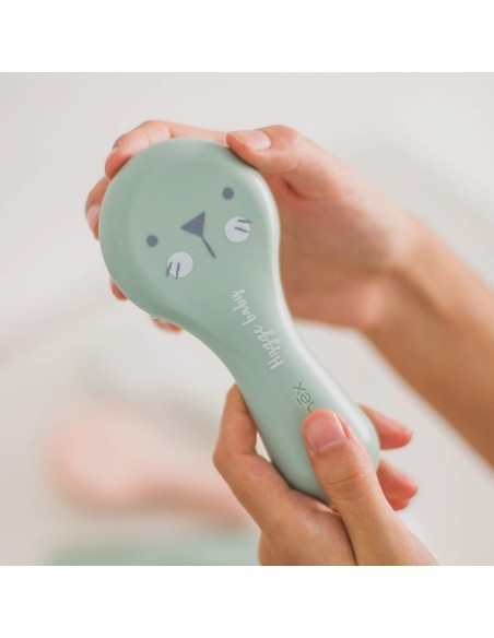 Suavinex Set brosse et peigne pour bébé - Vert dans Brosse et Peigne chez Baby And Mom Maroc