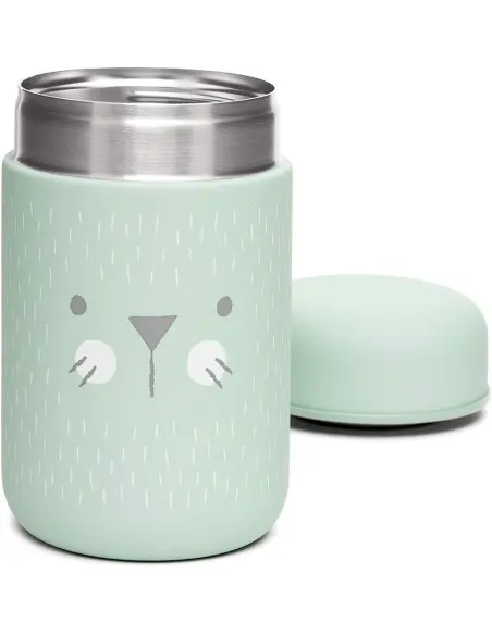 Suavinex baby thermos stainless steel leak-proof 400ml green — photo 2