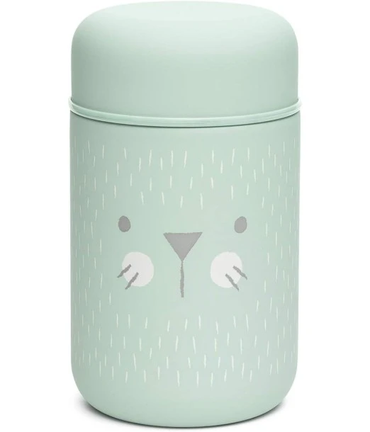 Suavinex baby thermos stainless steel leak-proof 400ml green