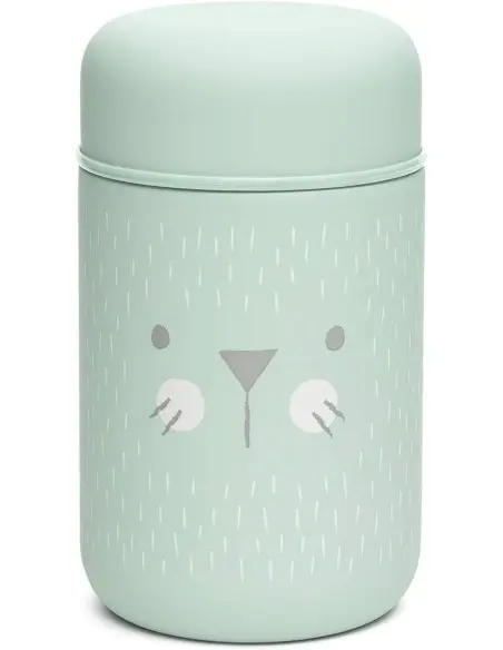 Suavinex baby thermos stainless steel leak-proof 400ml green