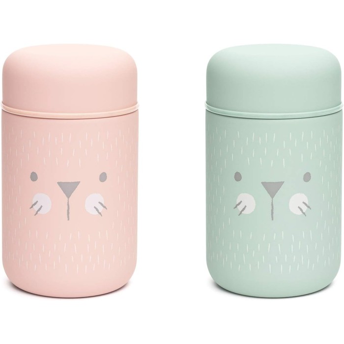 Suavinex Thermos Bébé en Acier Inoxydable Hermétique 400ml Rose dans Vaisselle bébé chez Baby And Mom Maroc