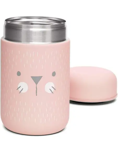 Suavinex baby thermos stainless steel leakproof 400 ml pink — photo 7