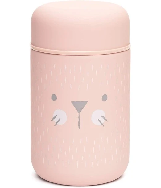 Suavinex baby thermos stainless steel leakproof 400 ml pink