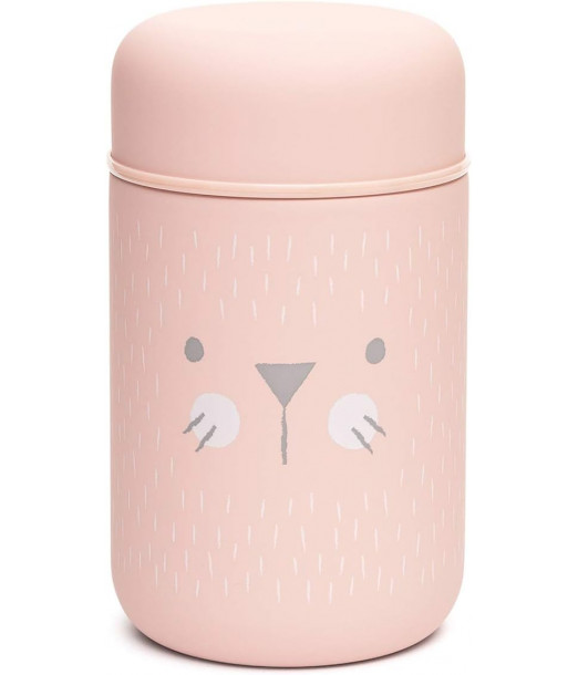 Suavinex Thermos Bébé en Acier Inoxydable Hermétique 400ml Rose au Maroc - Baby And Mom