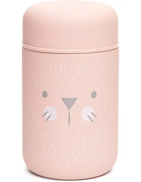 Suavinex baby thermos stainless steel leakproof 400 ml pink