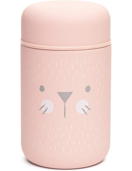 Suavinex Thermos Bébé en Acier Inoxydable Hermétique 400ml Rose dans Vaisselle bébé chez Baby And Mom Maroc