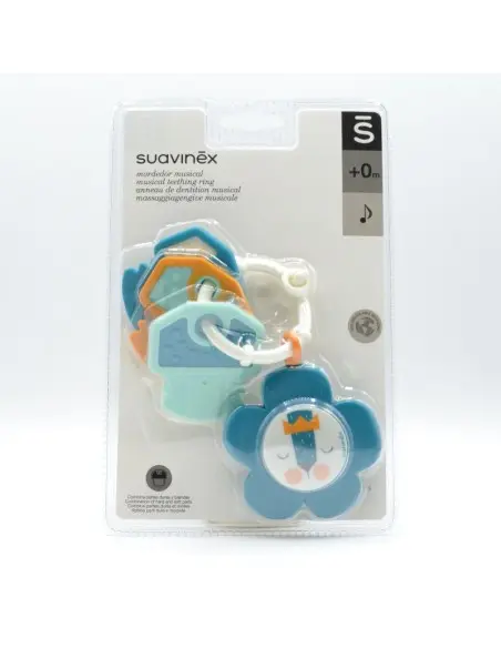 Suavinex musical teething ring blue 0m+ — photo 4