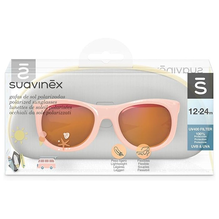 Suavinex Lunettes de Soleil pour bébés 12-24m Polarisées avec
