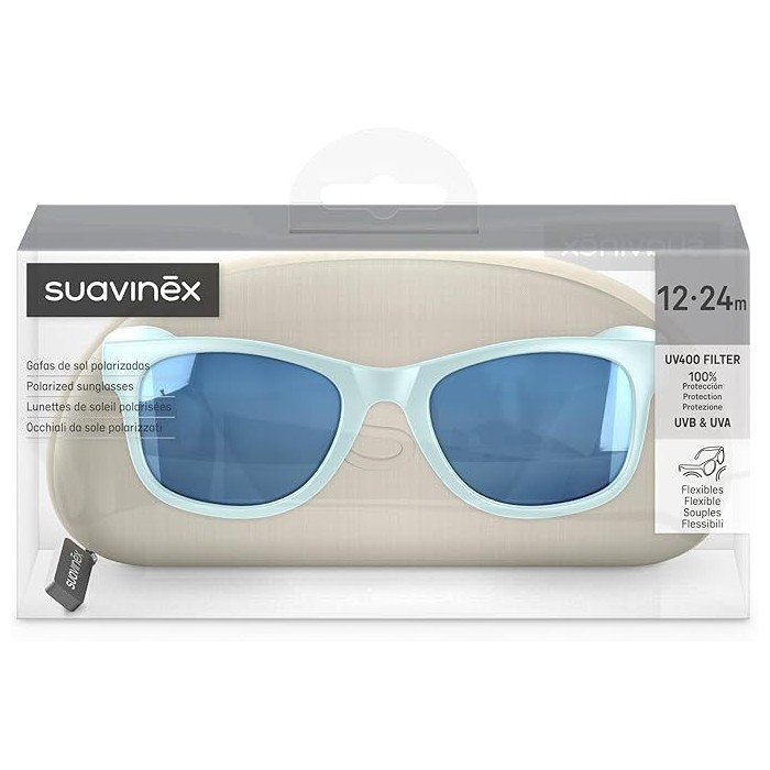 Suavinex Lunettes de Soleil pour bébés 12-24m Polarisées avec
