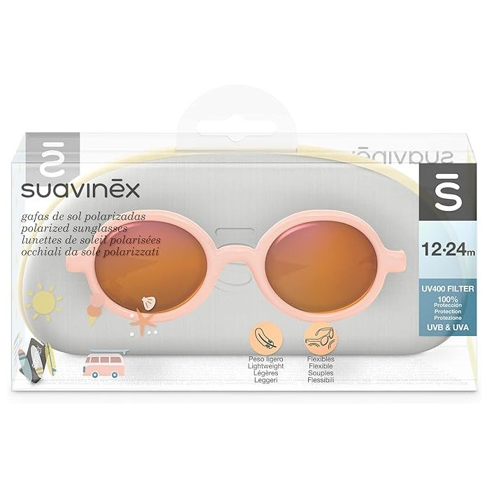 Suavinex Lunettes de Soleil pour bébés 12-24m Polarisées avec