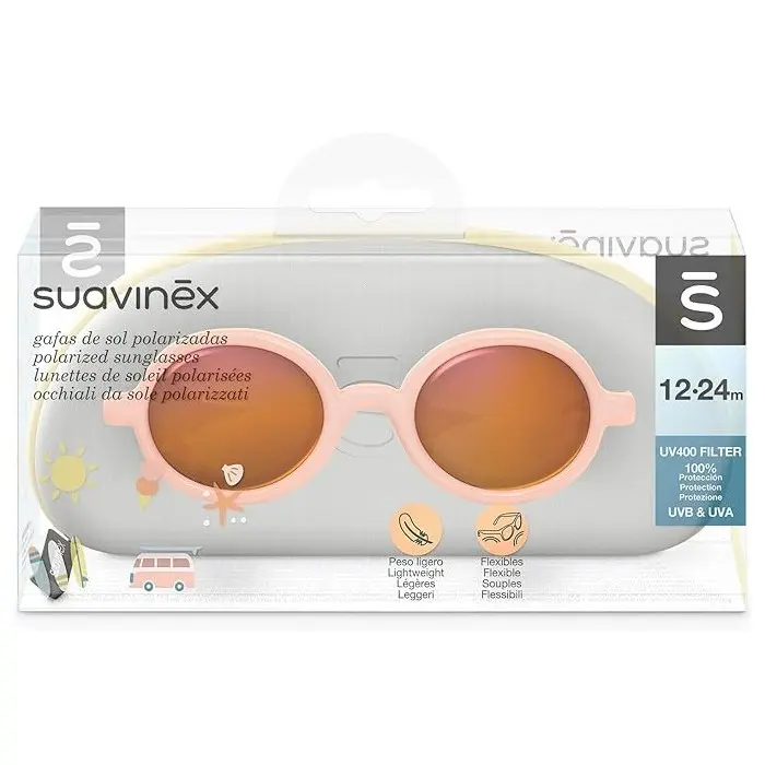 Suavinex Lunettes de Soleil pour bébés 12-24m Polarisées avec