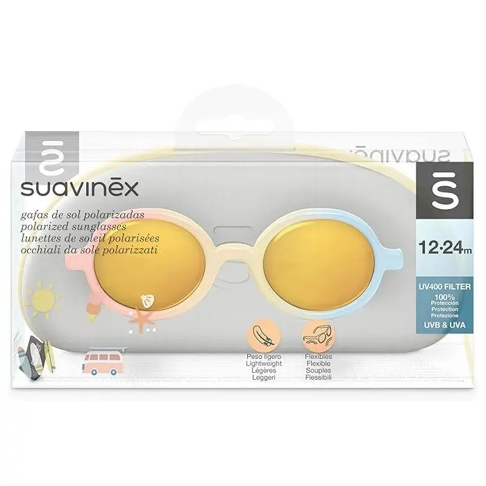 Suavinex Lunettes de Soleil pour bébés 12-24m Polarisées avec