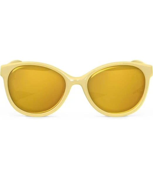 Suavinex sunglasses for children aged 3 to 8 years, polarised with UV 400 filter, with case - Pineapple