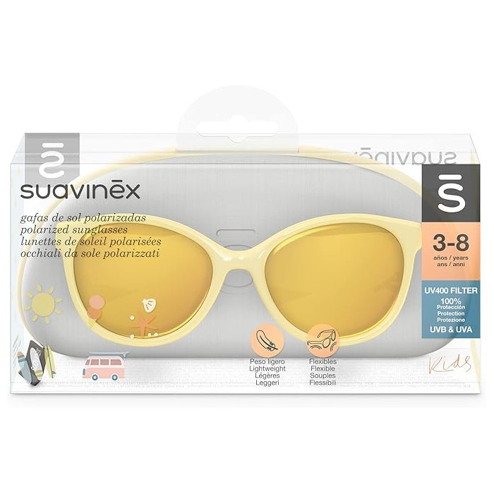 Suavinex Lunettes de Soleil pour enfants 3-8 ans Polarisées
