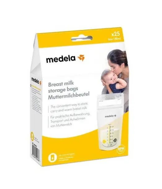 Sachets de conservation pour lait maternel 25 unités - Medela