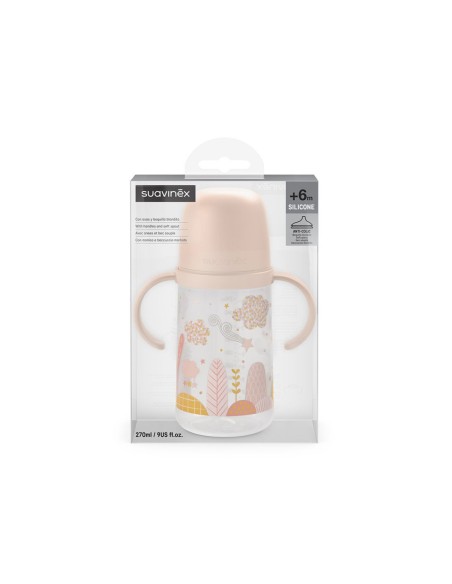 Suavinex Biberon "Dreams" Anti-fuites 6m+ avec Poignées 270ml -