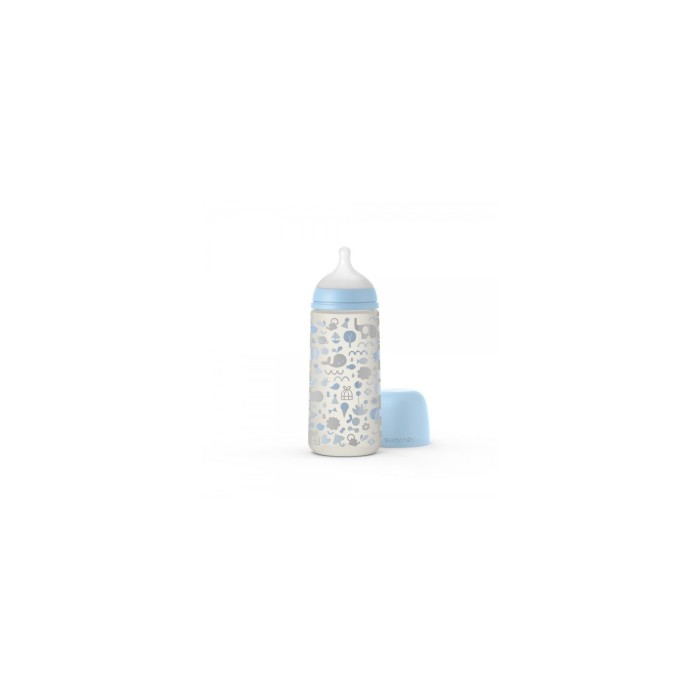 Suavinex Biberon avec Tétine Symétrique SX PRO 6m+ "Memories"