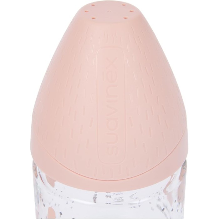 Suavinex Biberon en Verre Débit Lent Hygge "Baby Lapin" 120ml -