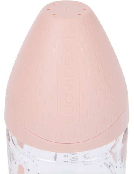 Suavinex Biberon en Verre Débit Lent Hygge "Baby Lapin" 120ml -