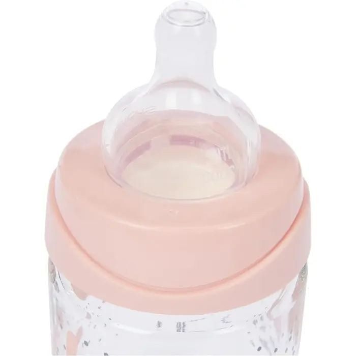 Suavinex Biberon en Verre Débit Lent Hygge "Baby Lapin" 120ml -