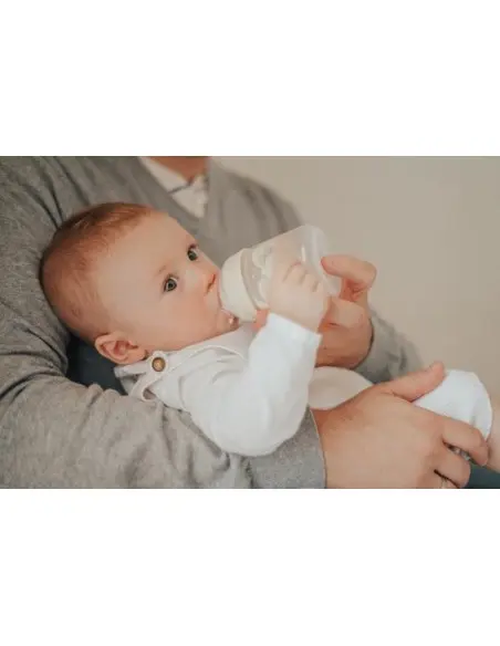 Suavinex baby bottle with symmetrical nipple SX PRO from 3 months "Spread Joy" 270 ml — photo 2