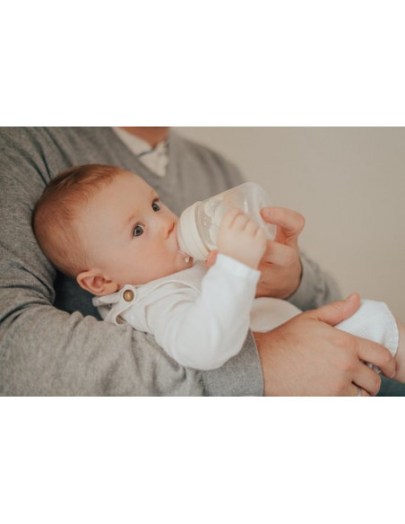 Suavinex Biberon avec Tétine Symétrique SX PRO 3m+ "Spread Joy"