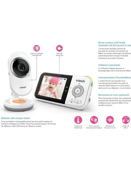 Vtech baby monitor Video Clear Plus — photo 4