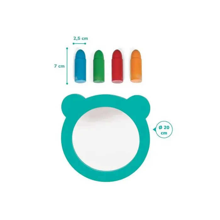 Ludi Jeu de bain Coloriage Aquacolor 10m+ Jouet de bain - Ludi