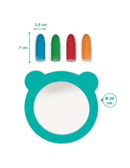 Ludi Jeu de bain Coloriage Aquacolor 10m+ Jouet de bain - Ludi