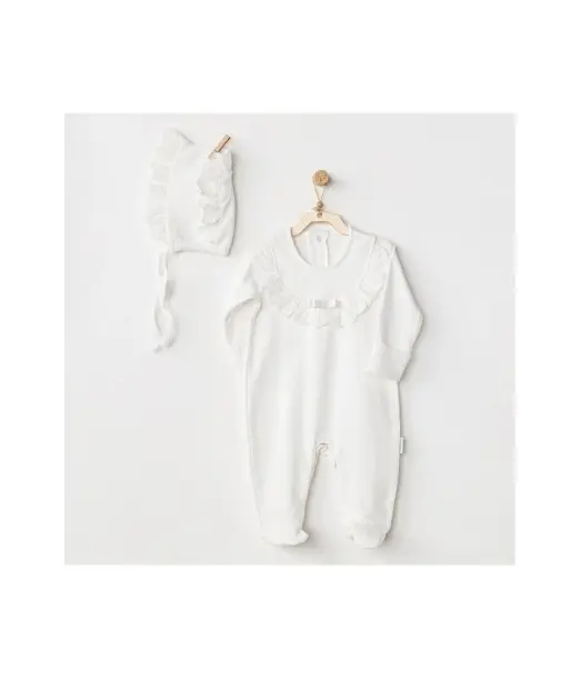 Grenouillère 3-6 mois 100% Coton - Fille Grenouillère - Maroc