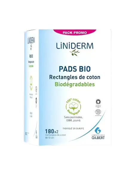 Promo Pack Gilbert Coton Pads 180 unités x2 Accessoires de