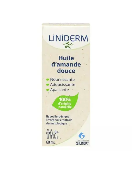 Gilbert Huile d'Amande Douce 60ml Crème hydratante - Gilbert