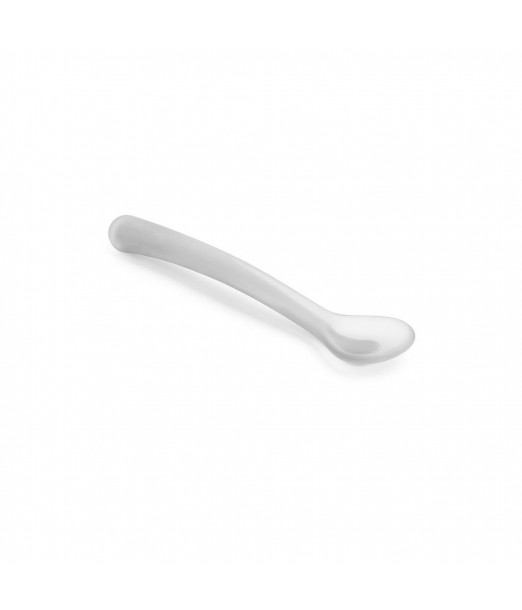 Suavinex Cuillère en silicone blanc 4m+ au Maroc - Baby And Mom