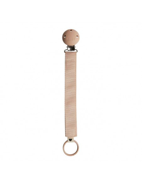 Bibs Attache-sucette Ruban - Blush dans Sucettes chez Baby And Mom Maroc