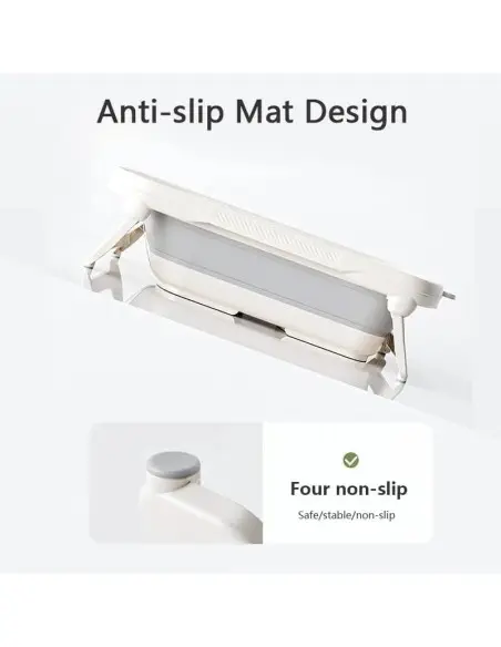 Compact foldable bath with integrated digital thermometer from 0 months — photo 3