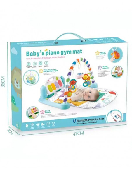 Tapis D'Éveil Musical Avec Piano Kids Melody 0m+ Tapis d'éveil 
