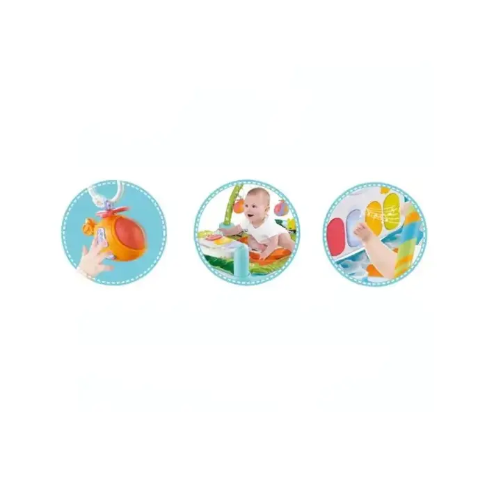 Tapis D'Éveil Musical Avec Piano Kids Melody 0m+ Tapis d'éveil 