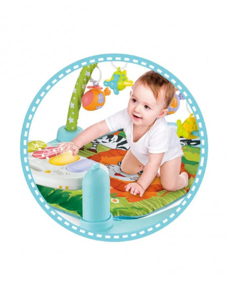 Tapis D'Éveil Musical Avec Piano Kids Melody 0m+ Tapis d'éveil 