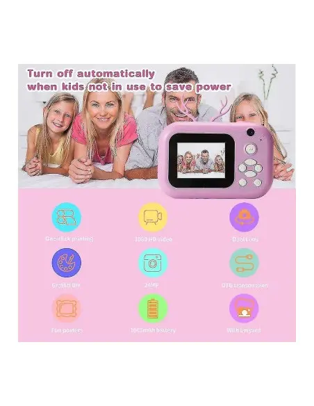 Appareil photo numérique pour enfants avec imprimante Print cam