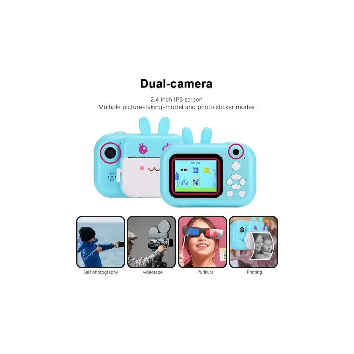 Appareil photo numérique pour enfants avec imprimante Print cam