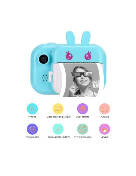 Appareil photo numérique pour enfants avec imprimante Print cam