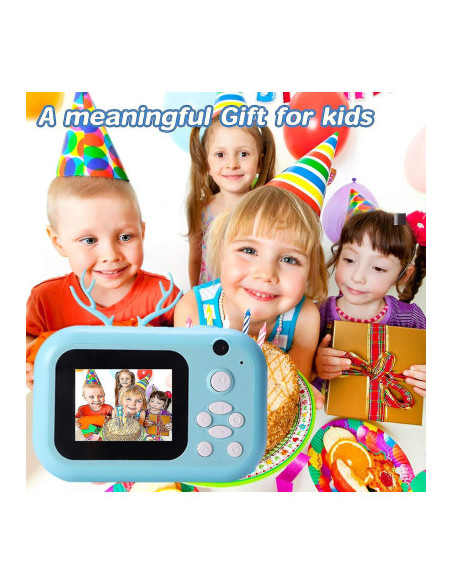 Appareil photo numérique pour enfants avec imprimante Print cam - Cerf Bleu dans Jeux éducatifs chez Baby And Mom Maroc