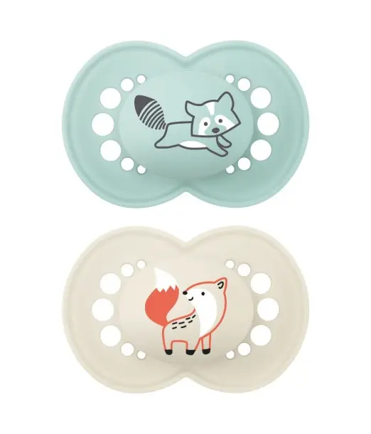 Sucette Mam original 6m+ Blanc/Vert Sucettes - Mam Maroc